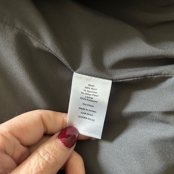 Talbot’s Wool Italian Wool Gray Blazer - Picture 8 of 8